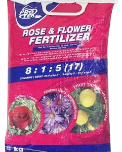 Pro-Tek Rose and Flower Fertilizer 8.1.5 5kg